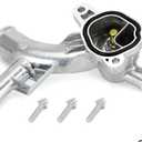 Aluminum Engine Coolant Thermostat Housing Water Outlet Compatible For 2011-2020 Chevy Cruze Sonic Trax Volt Buick Encore 1.4L Replace 25193922 55565334