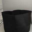 ANSLYQA 30-Gallon Grow Bags, (10 Pack) Thickened Aeration Fabric Growing Pots Planters with Handles for Planting Vegetables Plants, Black