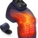 Red Light Therapy & Vibration Massage Knee Brace: Wireless Rechargeable, with 660nm&850nm Light & Heating Function  Relief for Knee, Joint, Elbow & Shoulder Pain, Promotes Faster Recovery