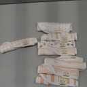 8-Pack Organic Baby Bibs for Boys, Girls - Soft Cotton Drooling and Teething Bibs for Baby Girl & Boy, Extra Absorbent, Easy To Clean & Put On for Toddler, Newborn, Infant 0-24 Months (Sweet Charm)