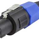 Monoprice Pro Audio Cable - 4-Pole NL4 Female Speaker Twist Connector