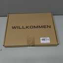 WILLKOMMEN Wood Cheese Slicer, Cheese Cutter Board with Blade, 10.8'' x 8.3'' Cheese Slicers for Block Cheese, Butter, Sausage and Ham