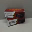 Electric Mouse Trap, 2 Pack Indoor Reusable Electric Mouse Trap Zapper with Anti-Escape Design & Dual Power, Electronic Rat Trap with No-Touch Cleaning for Kitchen, Garage