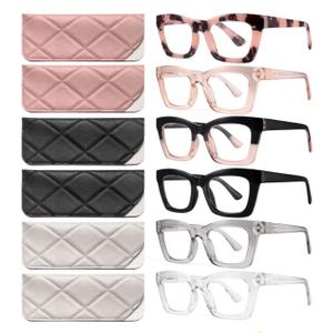 Ccvoo Blue Light Glasses Set Of 6 +1.5