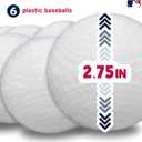 Franklin Sports MLB Electronic Baseball Pitching Machine - Automatic Youth Pitching Machine with (6) Plastic Baseballs Included -Youth Baseball Pitcher, One Size