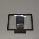 3D HD Big Screen Phone Magnifier, New Cell Phone Screen Magnifier, Foldable Design Screen Version for Movies and Videos, Lightweight Phones Magnifying Screen, Compatible with All Phones (Black)