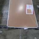 VIZ-PRO Large Cork Bulletin Board, 72 X 48 Inches, Wall-Mounted Corkboard with Silver Aluminium Frame for School, Office, and Home 6' X 4'