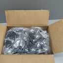 100ft 2-Pack Outdoor G40 LED Globe String Lights Dimmable Waterproof Shatterproof Light Strings with 52 Bulbs Connectable Commercial Hanging Lights for Christmas Patio House Backyard Balcony Party (Black)