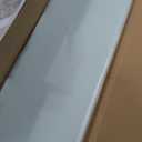 ROYMELO 38x84 Inch Glass Sliding Barn Door Slab and 6.6ft Hardware Kit Included, 5 Frosted Glass, LVL Wood Panel Covered with White Water-Proof Scratch-Proof PVC Surface, Simple DIY Assembly