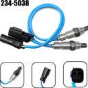 4PCS Oxygen Sensor Set (2 Upstream 234-5038 + 2 Downstream 234-4490) for Ford Escape/Fusion/F-150 3.0L 3.7L V6 2011-2016, Lincoln MKS/MKT/MKZ, Mercury Mariner/Milan
