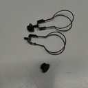 Honoson 2 Pcs Bulb Lamp Shade Light Bulb Clip Adapter Includes Finial and Lampshade Levellers for Replacement (Black)