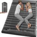 Elegear 4.7” Thick Double Sleeping Pad for Camping, Inflatable, Full,Grey