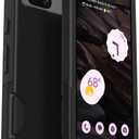 OtterBox Commuter Case for Google Pixel 7a, Shockproof, Drop Proof, Rugged, Protective Case, 3X Tested to Military Standard, Antimicrobial Protection, Black