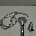 RV Shower Head with Hose, High Pressure 5 Mode Shower head Replacement, Shower Head for RV/Campers, Travel Trailer, Motorhome for Water Saving, Handheld Shower Head Holder and Hose, On Off Switch (Premium Chrome)