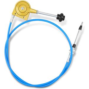 Universal Throttle Cable Kit for Excavators and Mixers Replacement Parts, 2m
