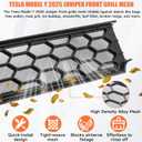 Grille Mesh Insert for Tesla Model Y Juniper 2025 2026, Front Air Vent Cover Guard with Insect Protection, ABS Detachable Front Grille Mesh Inserts for Tesla New Model Y Juniper Accessories