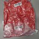 Padded Santa Belly, Santa Costume Suit Unisex Fake Stuffer Belly for Christmas Halloween Cosplay (Red)