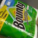 Bounty Paper Towels Quick Size, White, 6 Family Triple Rolls = 20+ Regular Rolls