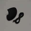 TECKNET Ergonomic Mouse Rechargeable Bluetooth - 4800 DPI Vertical Mice 6 Adjustable Levels, Wireless Optical Carpal Tunnel Mouse Right Hand, Multi Device for Laptop, PC, Computer, MacBook - Black