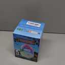 Rechargeable Shower Lights for Inside Shower, 17 Colors RGBW Waterproof Shower Lamp with Bluetooth Speaker, Ocean Wave Projector Light with Remote Control, LED Water Ripple Lamp for Bathroom, Bedroom