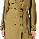 The Drop Women's Noa Trench Coat, Size XXL
