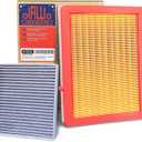 OIFILLIO Engine Cabin Air Filter Kit for Equinox (2018-2025), Terrain (2018-2025), (1.5L, 1.6L, 2.0L), Replaces 84390002, CA12260, A3240C, 13508023, SA12260