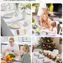 Bamboo Compostable Cutlery Set 100 Pack - Biodegradable Utensils with Forks, Knives, Spoons & Napkins - Eco Friendly Disposable for Wedding, Party & Camping