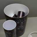 Bathroom Accessory Set 6 Piece Seamless joysticks Gamepad Slogan Text for Prints Other uses Toothbrush Holder, Toothbrush Cup, Soap Dispenser, Soap Dish, Toilet Brush Holder, Trash can (Multi1)