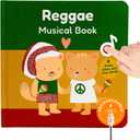 Cali's Books Reggae Musical Book for Toddlers 1-3 with Favorite Bob Marley Songs. Sound Book for Toddlers 1-3 for Kids