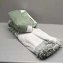 MEETSKY Couch Covers for 3 Cushion Couch Pet Friendly, Washable Modern Jacquard Sofa Slipcover L Shape Sofa Protector for 3 Sets Couch Sofa, Chenille Couch Cover for Dogs, 91" x 150", Sage Geometry