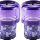 Improvedhand Filter Replacement for Dyson V11 Animal, V11 Torque Drive Detect Cordless Vacuum, Replace Part # 970013-02 (2 Pack)