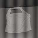 ForeFair Women Halter Neck Backless Crop Top Sexy Y2K Sleeveless Tank Top Open Back Slim Fit Tops (Medium, White)