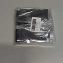 Door Lock Hasp Latch, Thicked Design Latch Lock, Stainless Steel Security Packlock Clasp Hasp Lock Latch for Doors, Black Finish with Screws, 4 Pack(4 Inch)