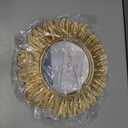 ZOROSY Gold Round Wall Mirror 12 inch - Small Wall Mirror Decorative, Vintage Mirror for Living Room, Entryway, Bedroom,Hallway