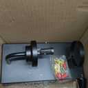 Innovations Lighting Crown Point - 1 Light Wall Sconce in Industrial Style-15.5 Inches Tall and 3.88 Inches Wide-Matte Black Finish-Seedy Gla