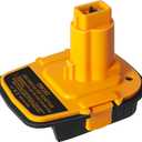 Battery Adapter DM18D with USB,Replacement DCA1820 Battery Adapter,Compatible with Dewalt 18V Tools (1 Pack)