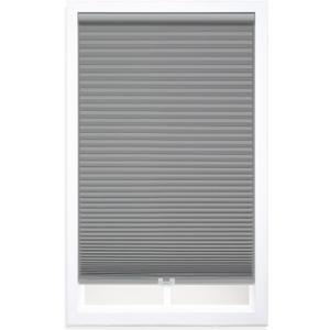 DEZ FURNISHINGS Cordless 1.5" Blackout Cellular Shade, Anchor Gray, 34" W x 36" H
