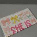 GHUSDFM Bows Canvas Tote Bag Mom Gifts, Inspirational Christian Birthday Gift for Women Mama Mothers Day Reusable Grocery Bag