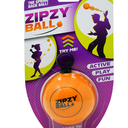 ZipzyBall Sporty Spring Back Hand Ball Fidget  Kid or Adult Indoor and Outdoor All Season Active Play Workout Skill Toy. Recommended for Ages 7 & Up.