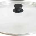 Lodge Round Tempered Glass Lid - Versatile Glass Lid for 15 Inch Skillets, Pans, and Dutch Ovens - Dishwasher Safe and Oven Safe up to 400 - 15 Inch