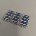 Amazon Basics 5-Blade Razor Refills for Men with Dual Lubrication, Hypoallergenic, Clean Shave, Precision Beard Trimmer, 12-Pack (Fits Amazon Basics Razor Handles only)