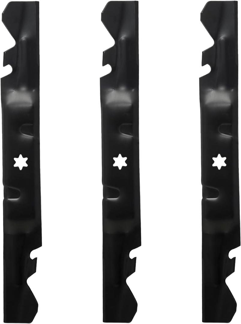 742P05620-X Mulching Mower Blades Set for Cub Cadet Craftsman MTD Troy Bilt 60" Zero-Turn Mower, Replaces 742-05620-X, Compatible with Ultima ZT2-60 ZT3-60 ZTS2-60 (3PACK)