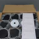 12 PACK, 16 OZ Glass Juice Bottles with Airtight Lids, Bonus 2 Straws & Perforated Lids, Reusable Juicer, Juicing Bottle - Clear Drinking Jars Cups, Water Bottles, Travel Juice Container, Black Caps