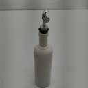 LYEOBOH Olive Oil Dispenser Bottle with Spout, 17 OZ Oil Dispenser for Kitchen, Ceramic Dispensing Bottles for Kitchen, Cooking, Gravity Spout, Housewarming Gift