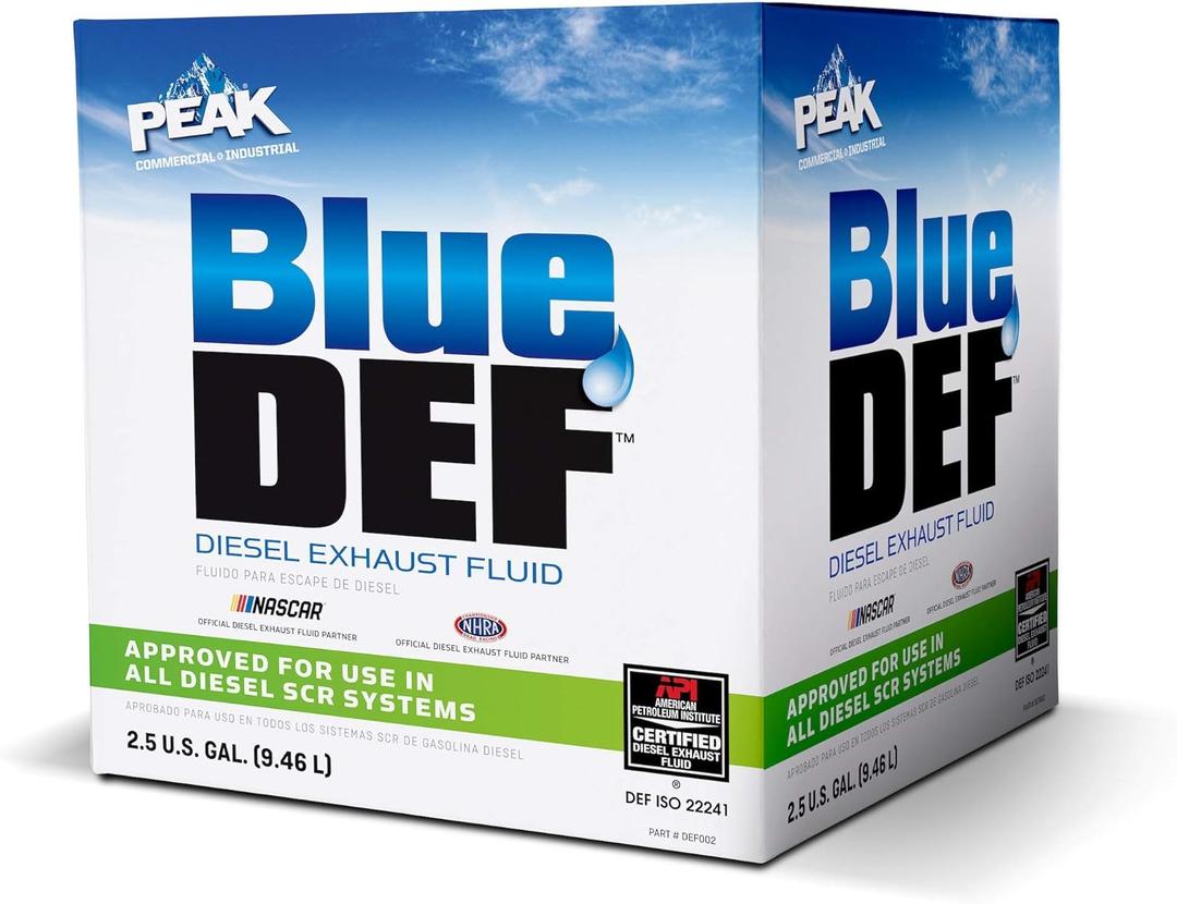 BlueDEF Diesel Exhaust Fluid Synthetic Urea & Deionized Water 2.5 Gallon Jug