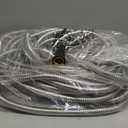 100 FT Garden Hose Expandable - 304 Stainless Steel Water Hose 100 FT - Heavy Duty Flexible Kink Free Hose, no Bite
