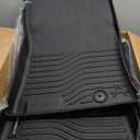 Auxko All Weather Floor Mats Fits for 2025 Kia K4 Sedan TPE Liners Accessory for Kia K4 Sedan 2025 All Season Odorless Anti-Slip Floor Mats Black