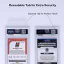 Rayvol Resealable Graded Card Sleeves for PSA-Sized Slabs, Exact Fit Sleeves Compatibile with PSA, CSG, CGC, FGS, FCG and Similar Sized Slabs(300pcs)