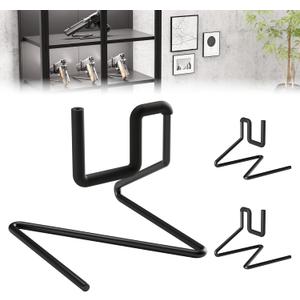 Pistol Display Stand - Rubber-Wrap Handgun Display Holder, Revolver Display Stand for Safe, Cabinet and Nightstand, Pistol Display Rack, Pistol Stand for Handguns, Gun Holder Stand (3 PCS)