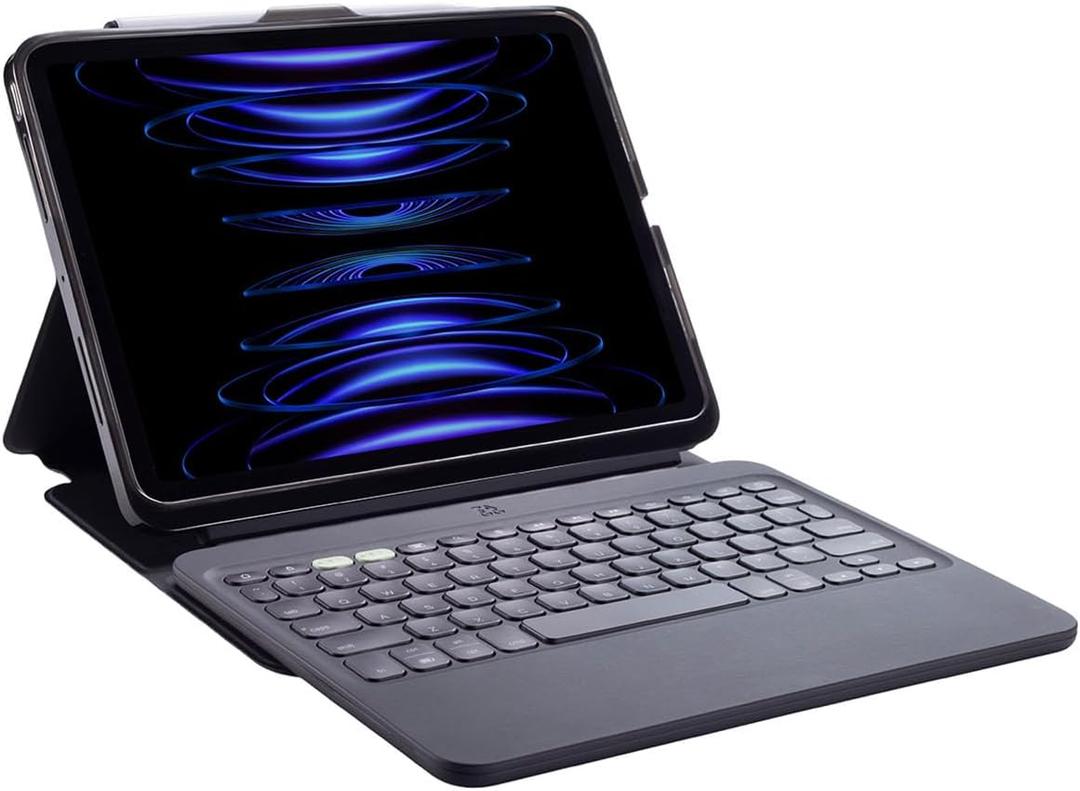 ZAGG Pro Keys 2 iPad Pro 11" (M5)/ (M4) Keyboard Case - Wireless Keyboard & Detachable Folio Case, Laptop-Style Keys, Multi-Pairing Bluetooth, 6.6 ft Drop Protection, NOT COMPATIBLE w iPad Pro Gen 1-4